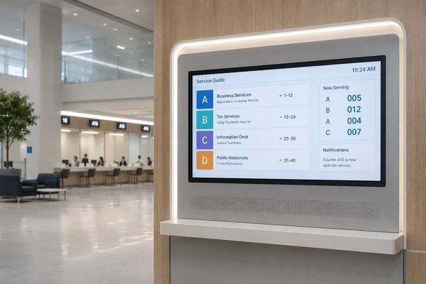 43-Inch Commercial Display Module for Information Systems